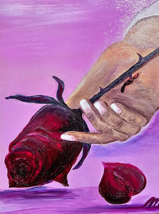 Toxic Love Ölgemälde (Original-Gemälde)